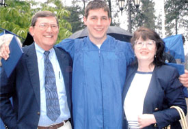 Brian, Kathy and Luke (grandson) - 2002